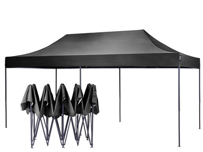 American Phoenix 10x20 Canopy Tent Pop Up Portable Instant Commercial Outdoor Market Shelter (Black Frame) - American Phoenix