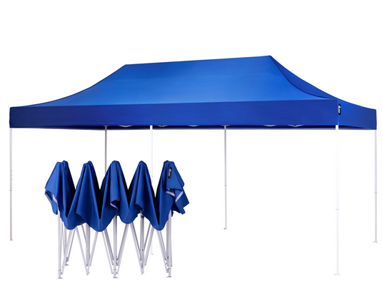 American Phoenix 10x20 Canopy Tent Pop Up Portable Instant Commercial Outdoor Market Shelter (White Frame) - American Phoenix