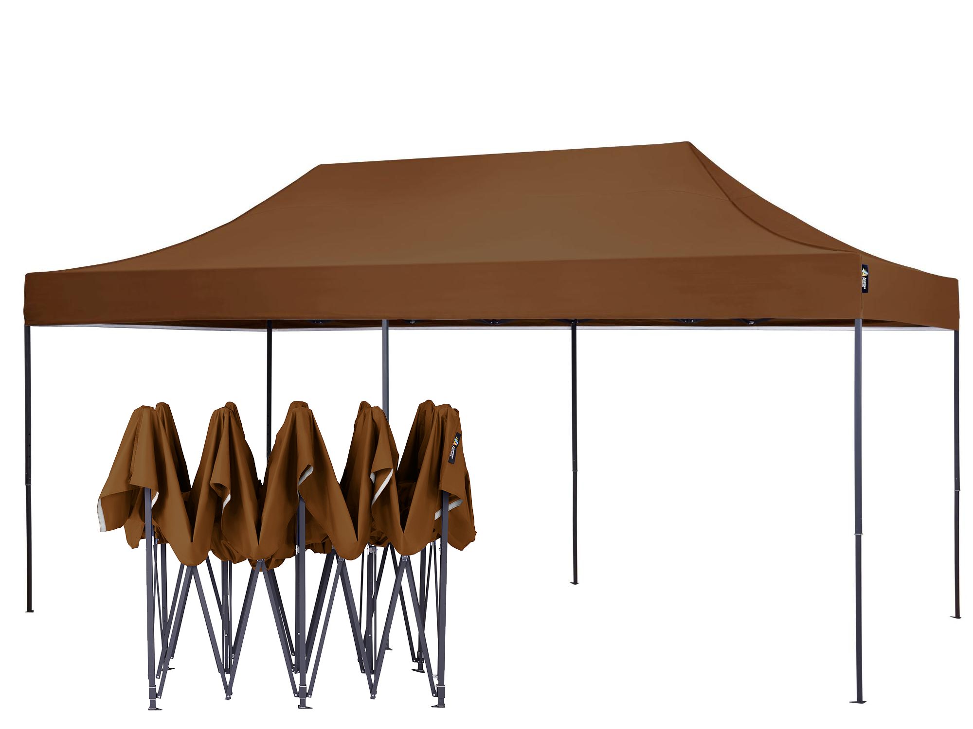 American Phoenix 10x20 Canopy Tent Pop Up Portable Instant Commercial Outdoor Market Shelter (White Frame) - American Phoenix