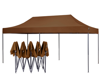 American Phoenix 10x20 Canopy Tent Pop Up Portable Instant Commercial Outdoor Market Shelter (White Frame) - American Phoenix