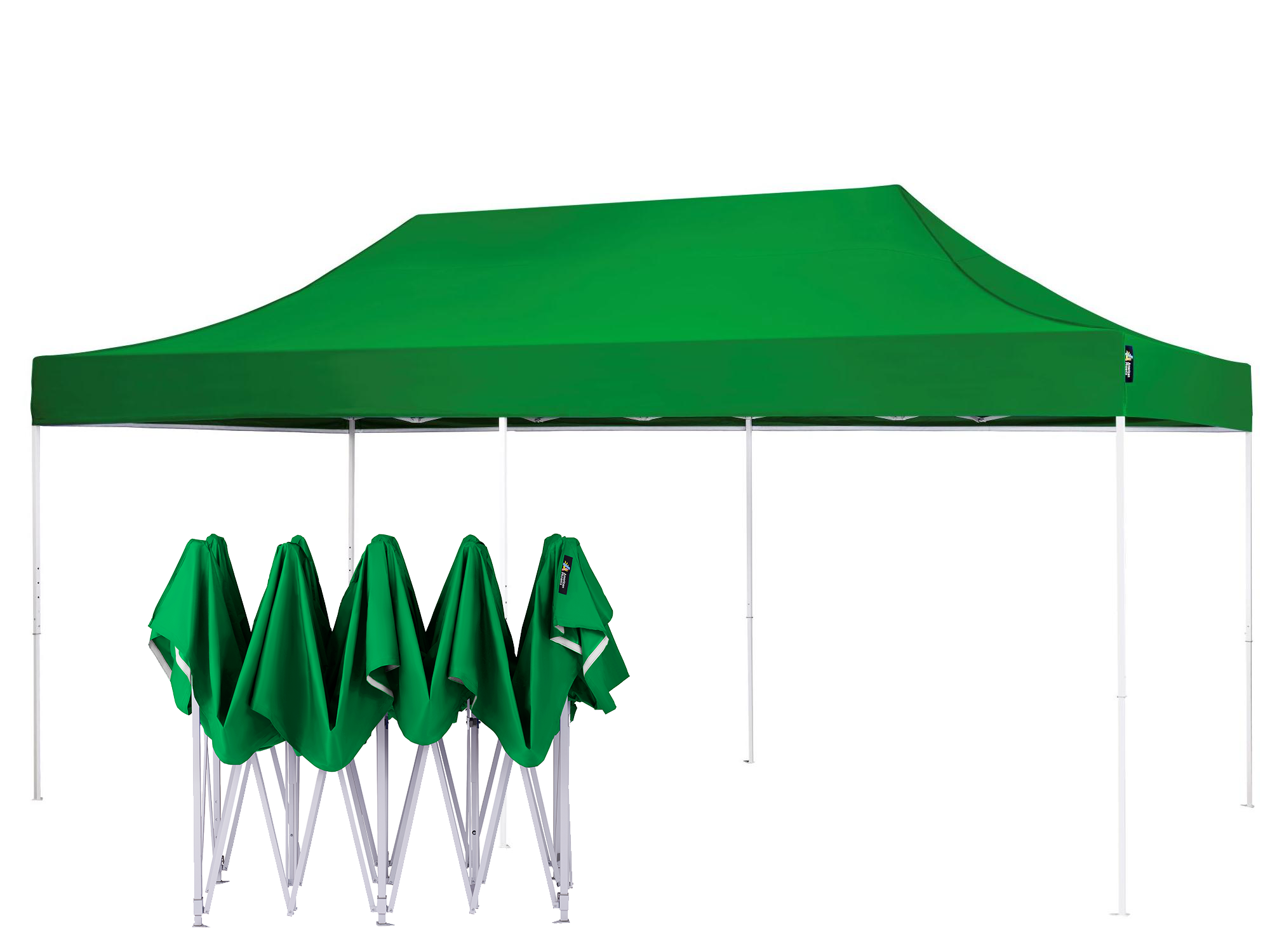 American Phoenix 10x20 Canopy Tent Pop Up Portable Instant Commercial Outdoor Market Shelter (White Frame) - American Phoenix