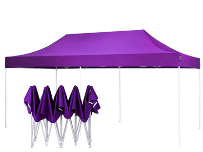 American Phoenix 10x20 Canopy Tent Pop Up Portable Instant Commercial Outdoor Market Shelter (White Frame) - American Phoenix