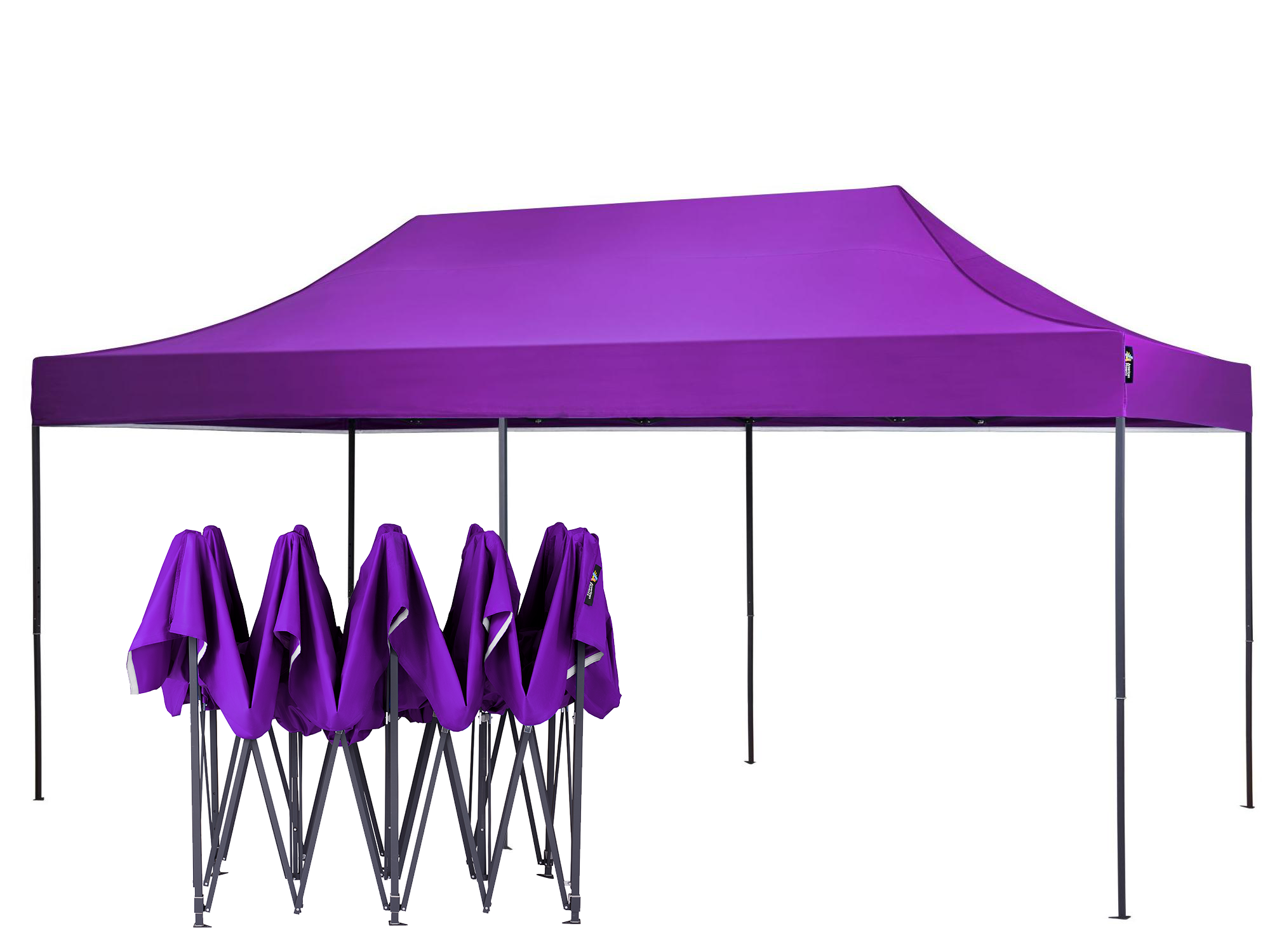 American Phoenix 10x20 Canopy Tent Pop Up Portable Instant Commercial Outdoor Market Shelter (Black Frame) - American Phoenix