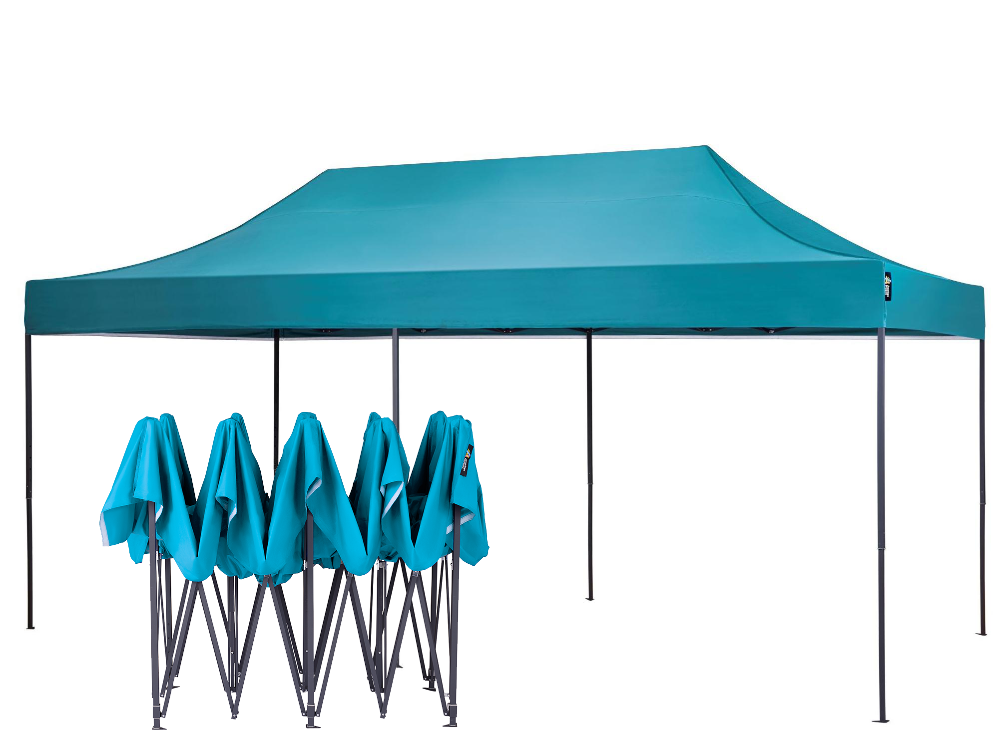 American Phoenix 10x20 Canopy Tent Pop Up Portable Instant Commercial Outdoor Market Shelter (Black Frame) - American Phoenix