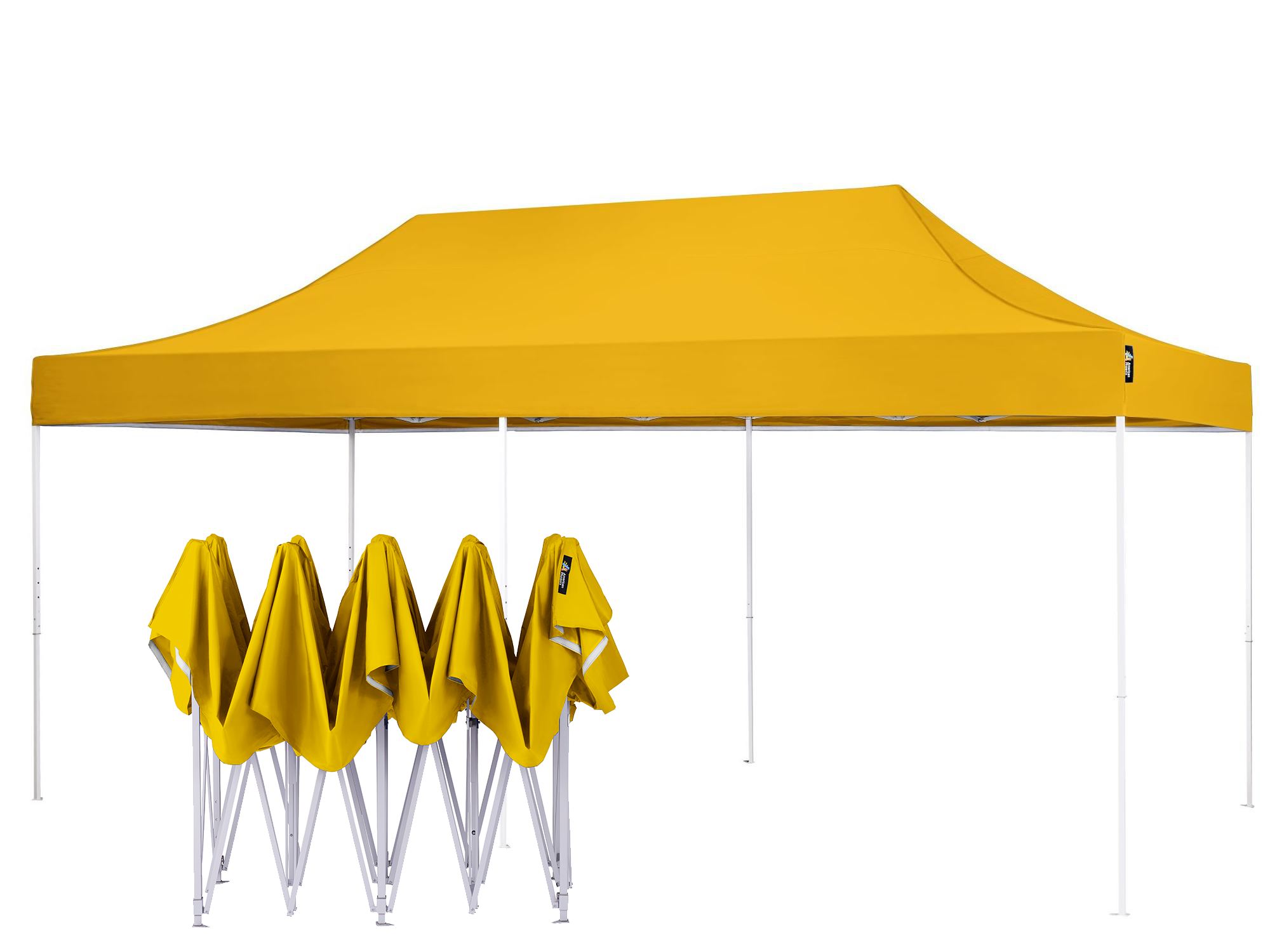American Phoenix 10x20 Canopy Tent Pop Up Portable Instant Commercial Outdoor Market Shelter (White Frame) - American Phoenix