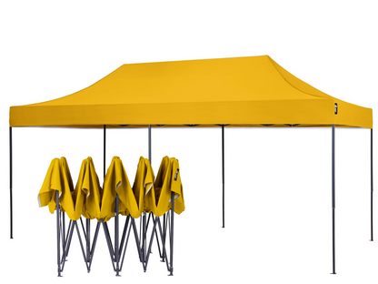 American Phoenix 10x20 Canopy Tent Pop Up Portable Instant Commercial Outdoor Market Shelter (Black Frame) - American Phoenix