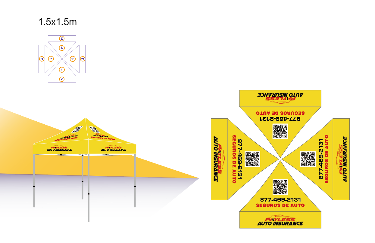 American Phoenix  Client Custom Tent