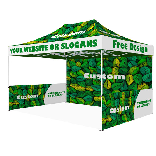 American Phoenix 10 x 15 Custom Canopy with Your Logo Graphics