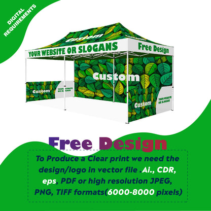 custom canopy tent 10x20 American Phoenix 10x20 Custom Canopy Tent with Logo