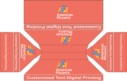 10 x 20 Custom Canopy with Backdrop & 2 Banners