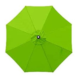 Apple Green 10' Beach Garden Patio Umbrella Offset Hanging Umbrella