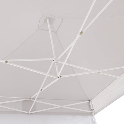 American Phoenix 10x10 Commercial Canopy Tent with Walls (White) - American Phoenix