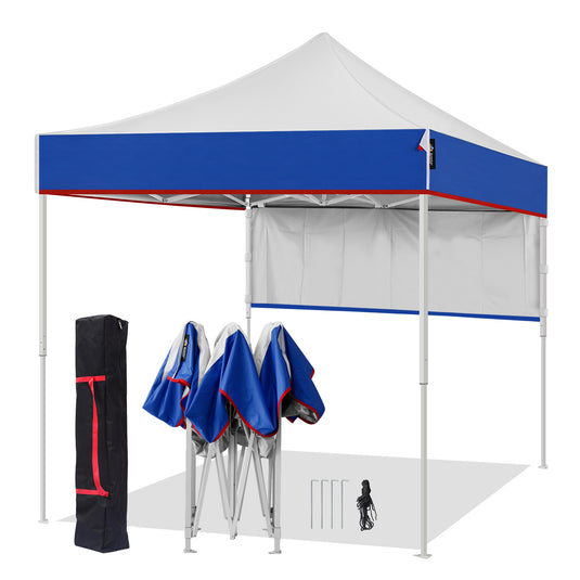 8x8 Blue Sports Portable Canopy Tent