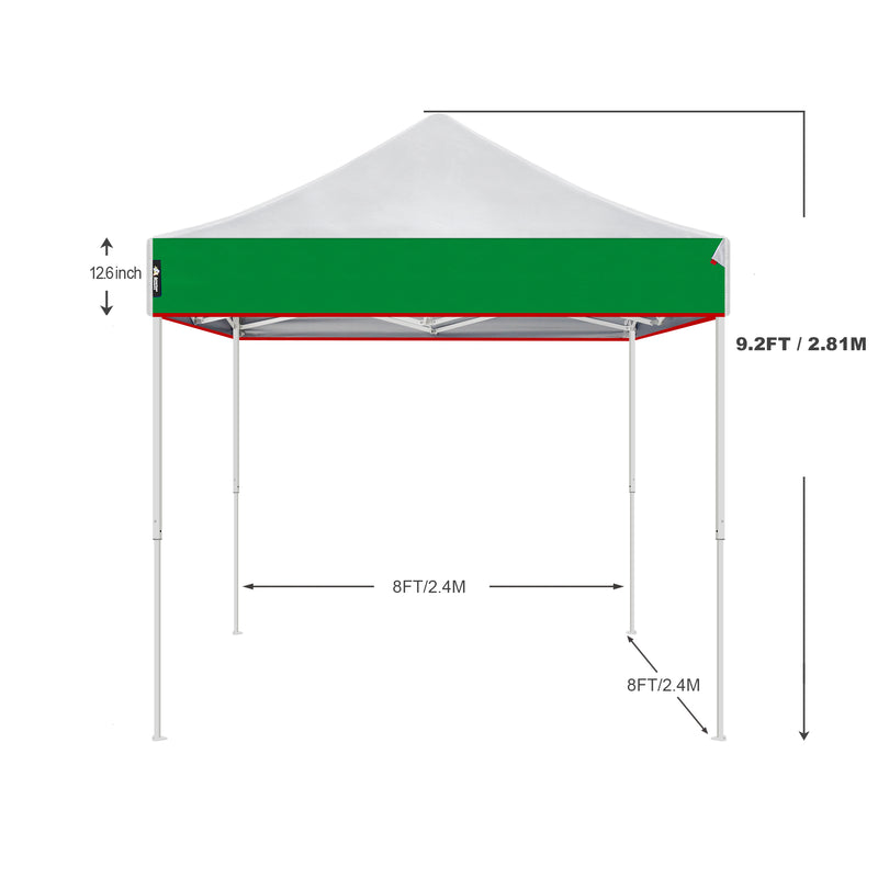 Load image into Gallery viewer, American Phoenix 8x8 Green Sports Tents Canopy Shelters
